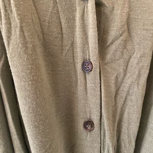 Green spaghetti strap tank top